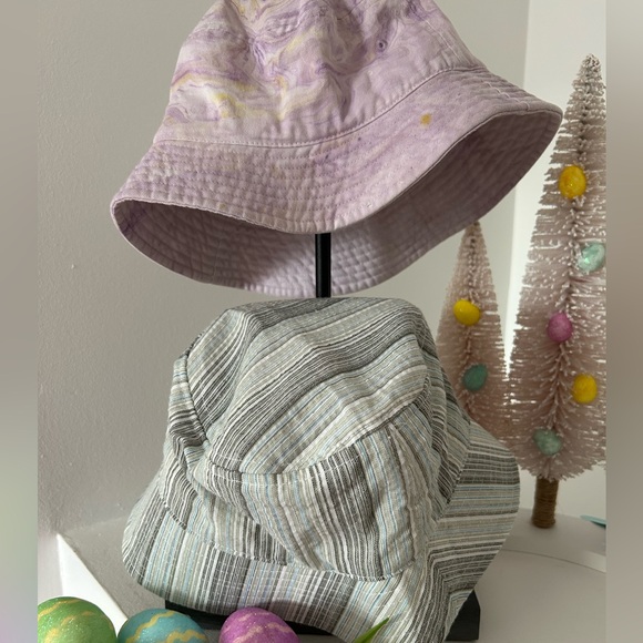 Spring Summer Beachy Bucket Hats Tie Dye/Striped🏝️ - Picture 3 of 15